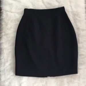 Harve benard straight black skirt